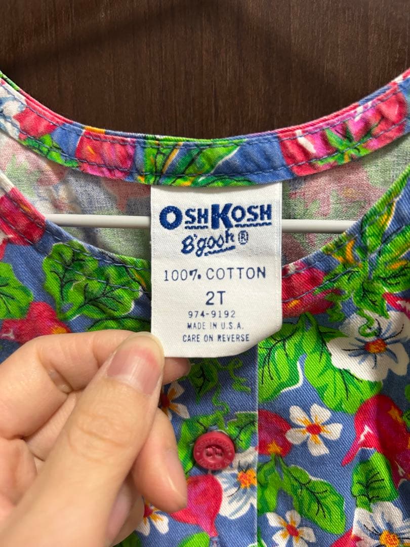 レア オシュコシュ ワンピース 2T