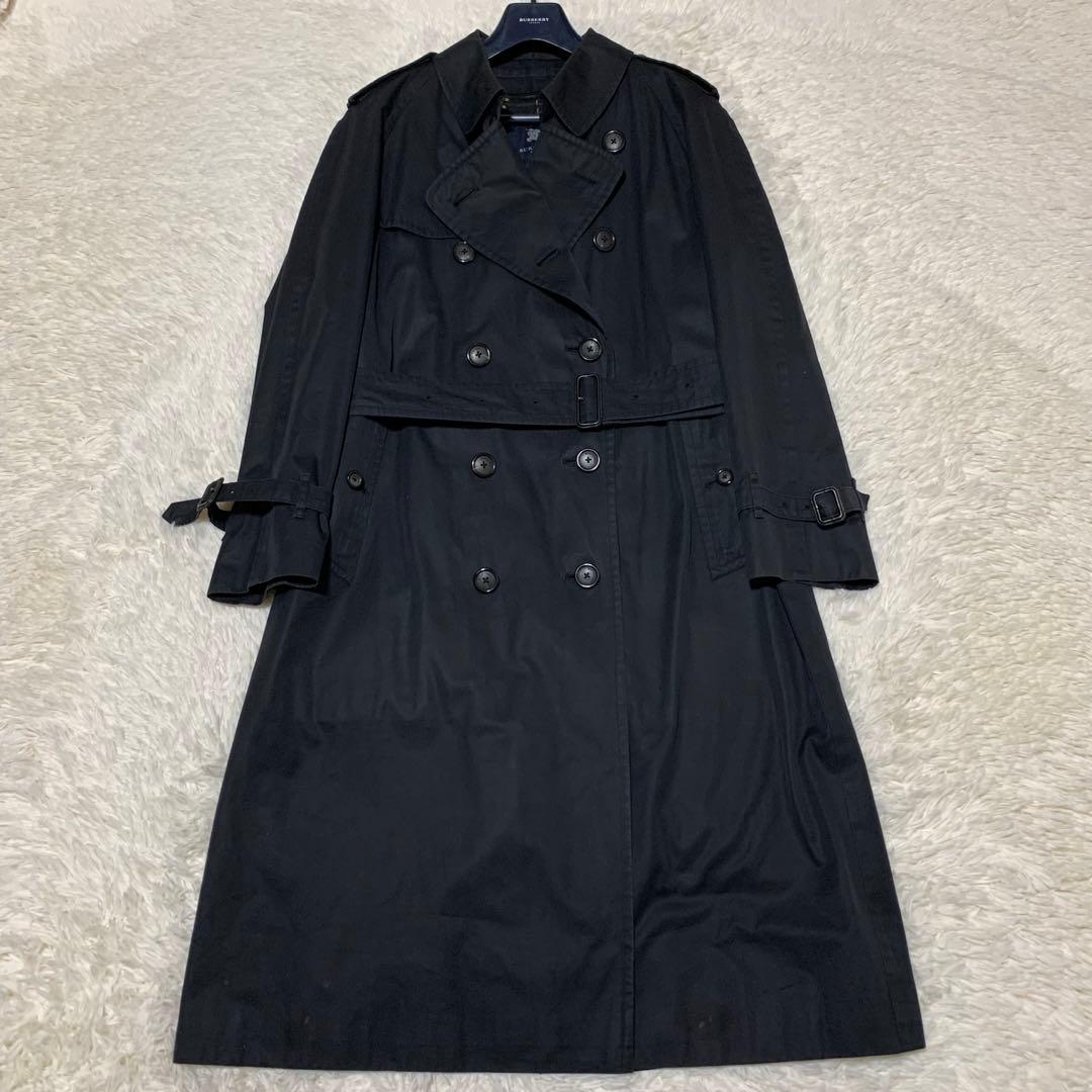 美品　バーバリーロンドン　トレンチ　カシミヤ混　ベルト　大きいサイズ