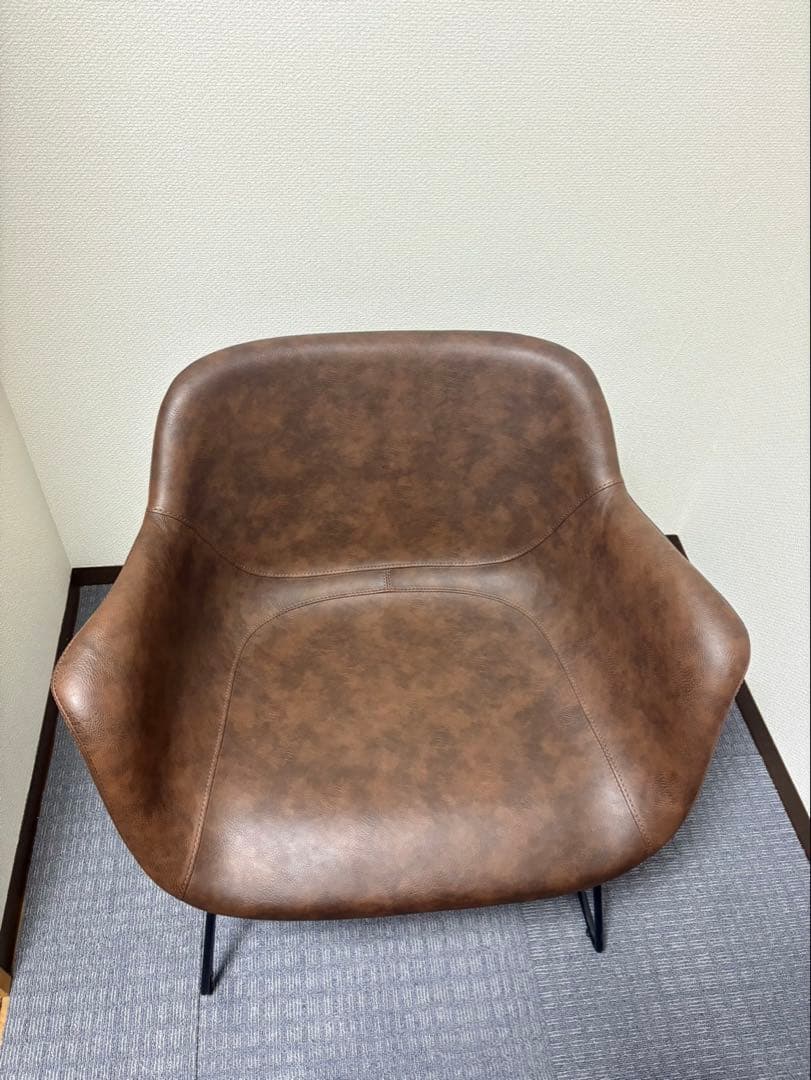 a.depeche(アデペシュ) パニッシュ　ラウンジチェア　ブラウン　椅子　2