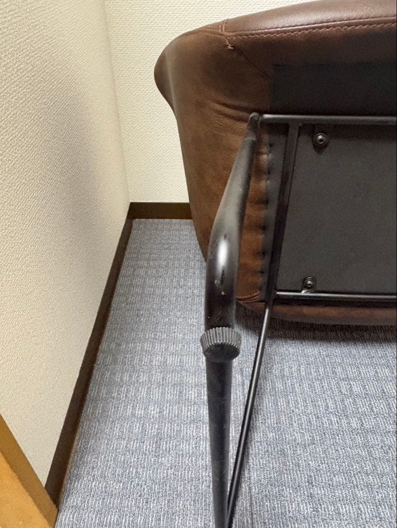 a.depeche(アデペシュ) パニッシュ　ラウンジチェア　ブラウン　椅子　2