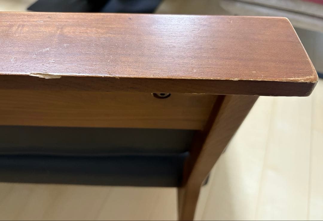 ニトリ　NITORI カウチソファ　ブラック　黒　合皮