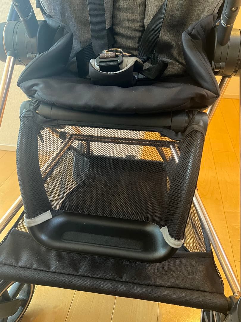 【こーが】CYBEXベビーカーミオス　ローズゴールド✕マンハッタングレー