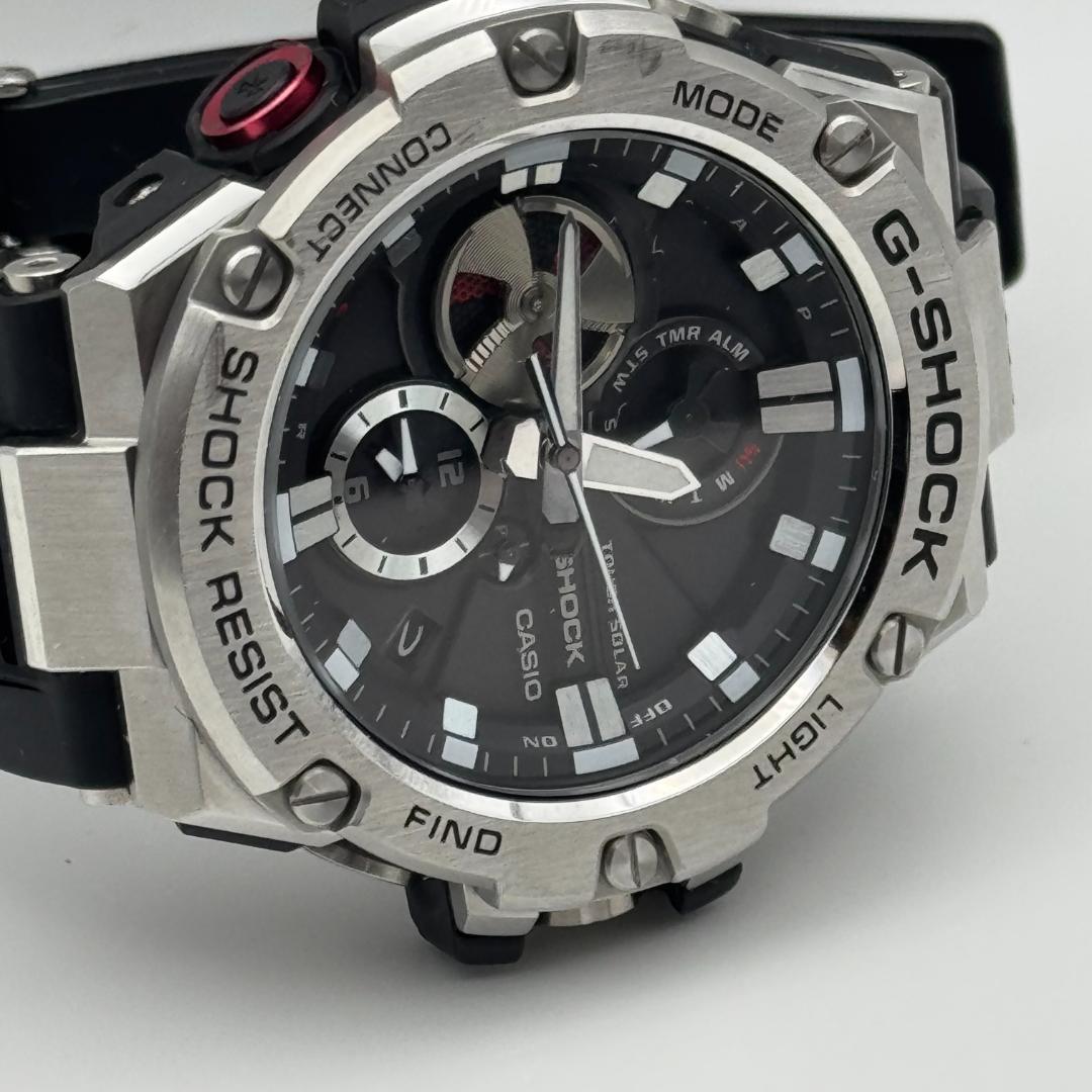 G-SHOCK GST-B100 Tough Solar ブラック/シルバー