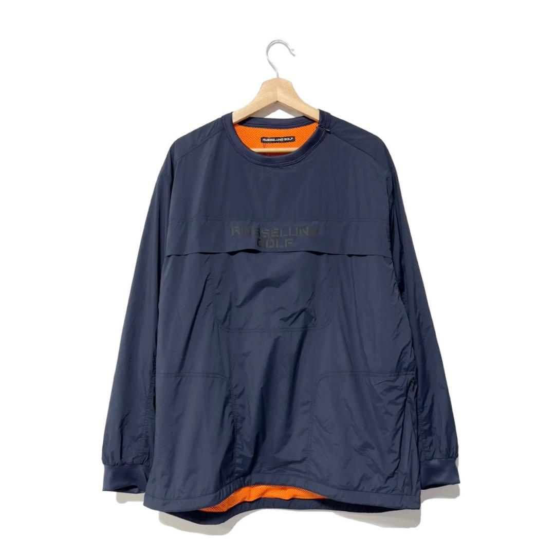 新品 ラッセルノ ゴルフ コンバットポケット ナイロン セットアップ 2XL 紺