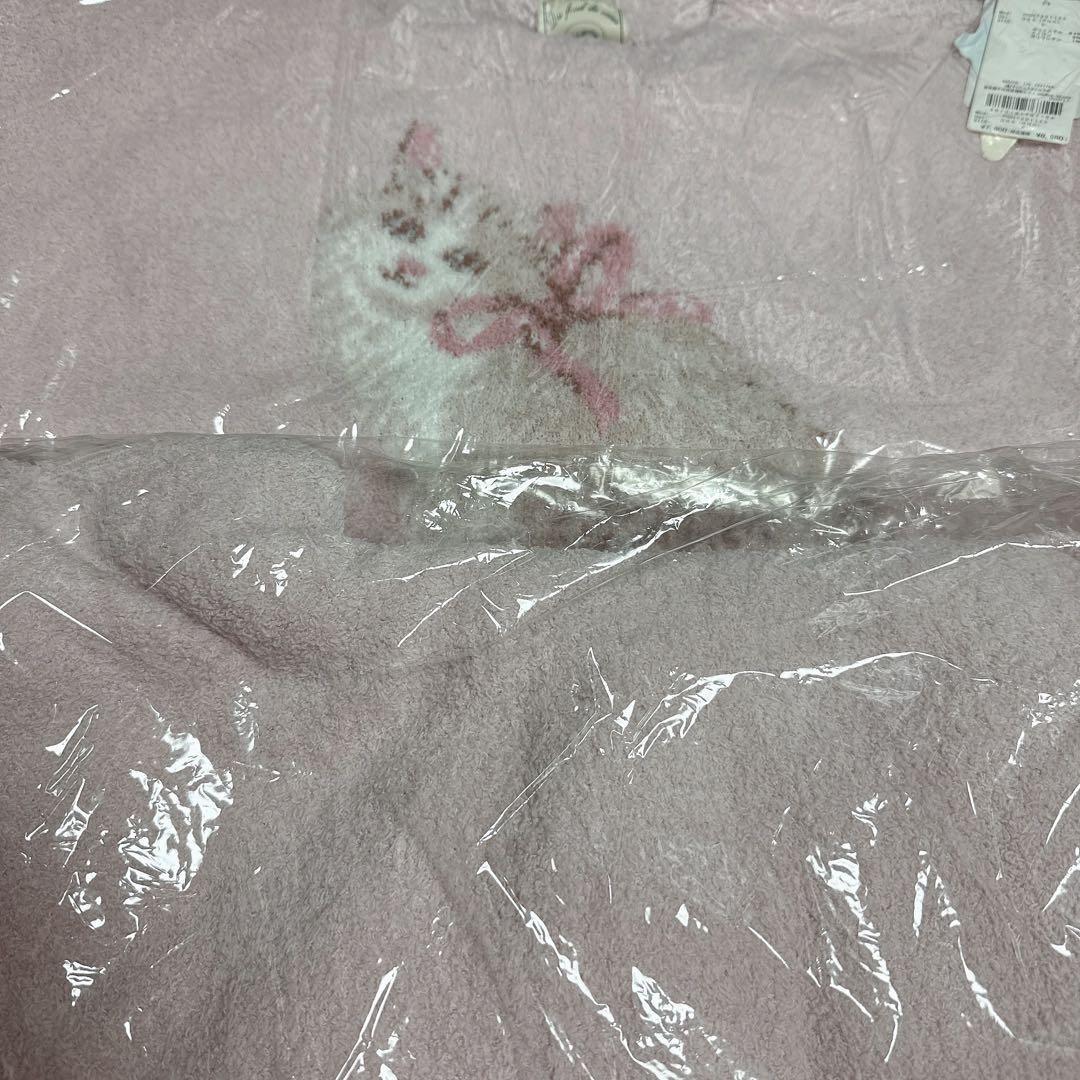 新品 ジェラートピケ ベビモコCATプルオーバー &ロングパンツ