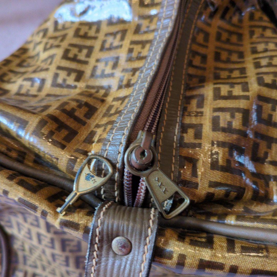 Fendi ボストンバッグ ブラウン