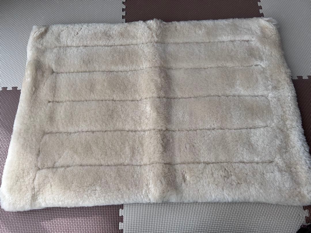 【新品未使用】じぶんまくら　ムートン枕カバー