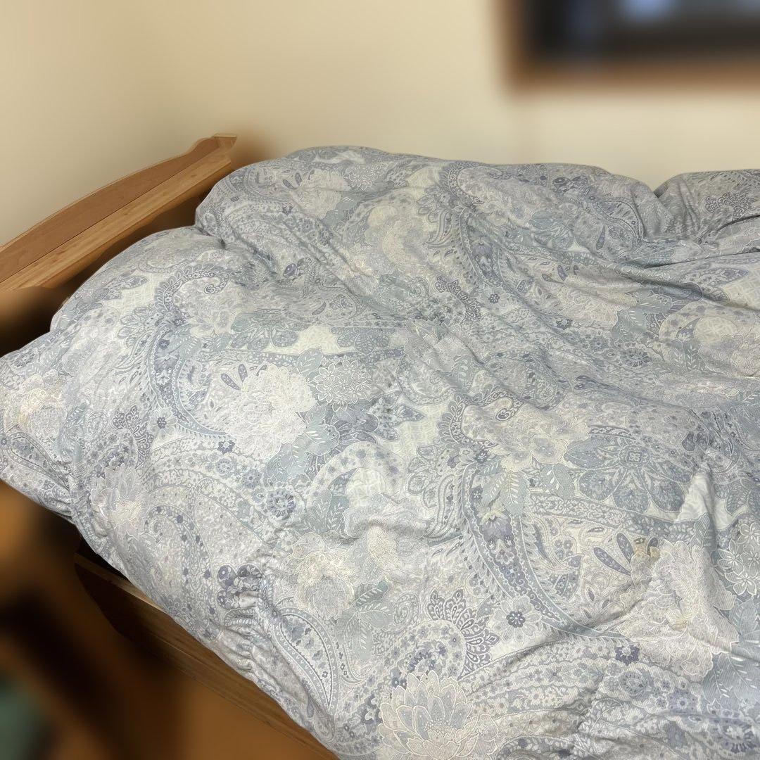 14..洗える！2021年購入 ホワイトダックダウン　Ｄ93％ 国産　あったかい