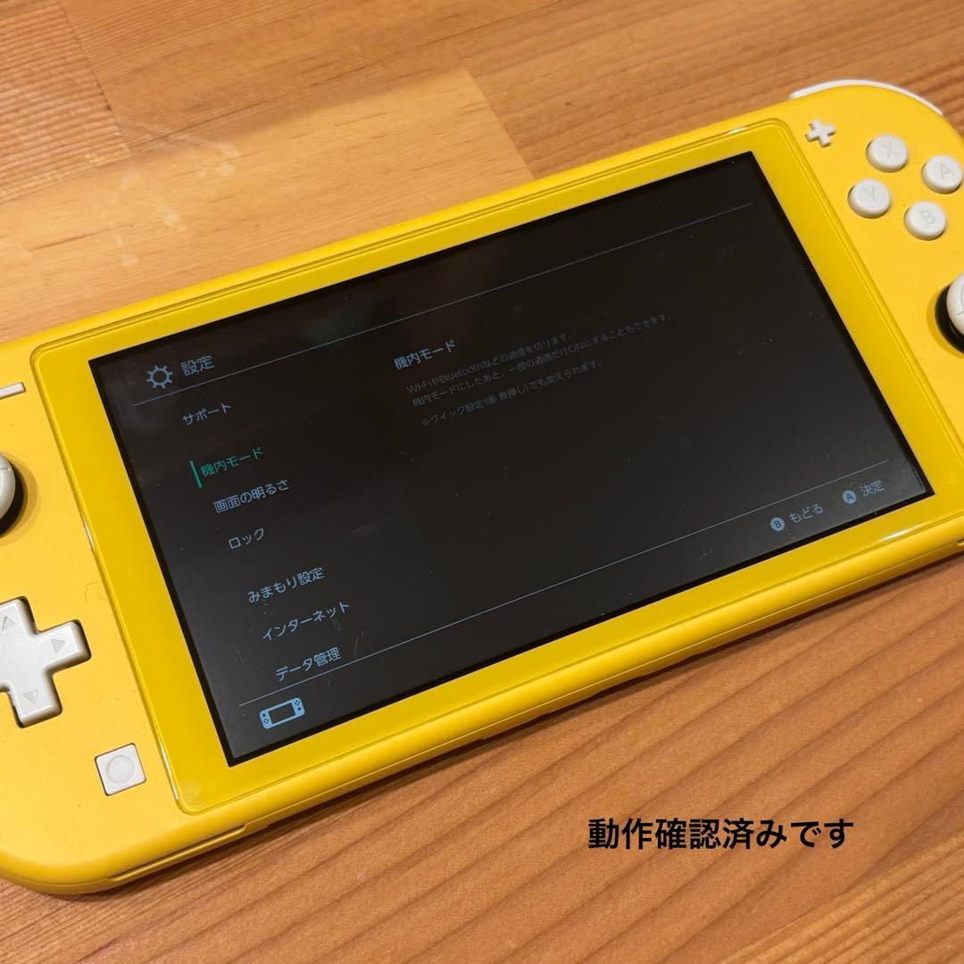 【美品】Nintendo Switch Lite 本体 箱/充電器あり