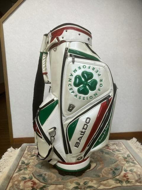 再値下げ！BALDO バルド キャディバッグ トリコロールカラー