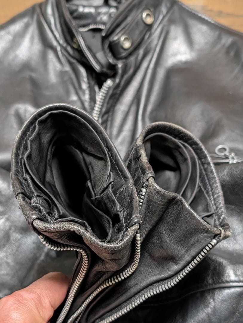 schott 141 シングルライダース　カウハイド サイズ40