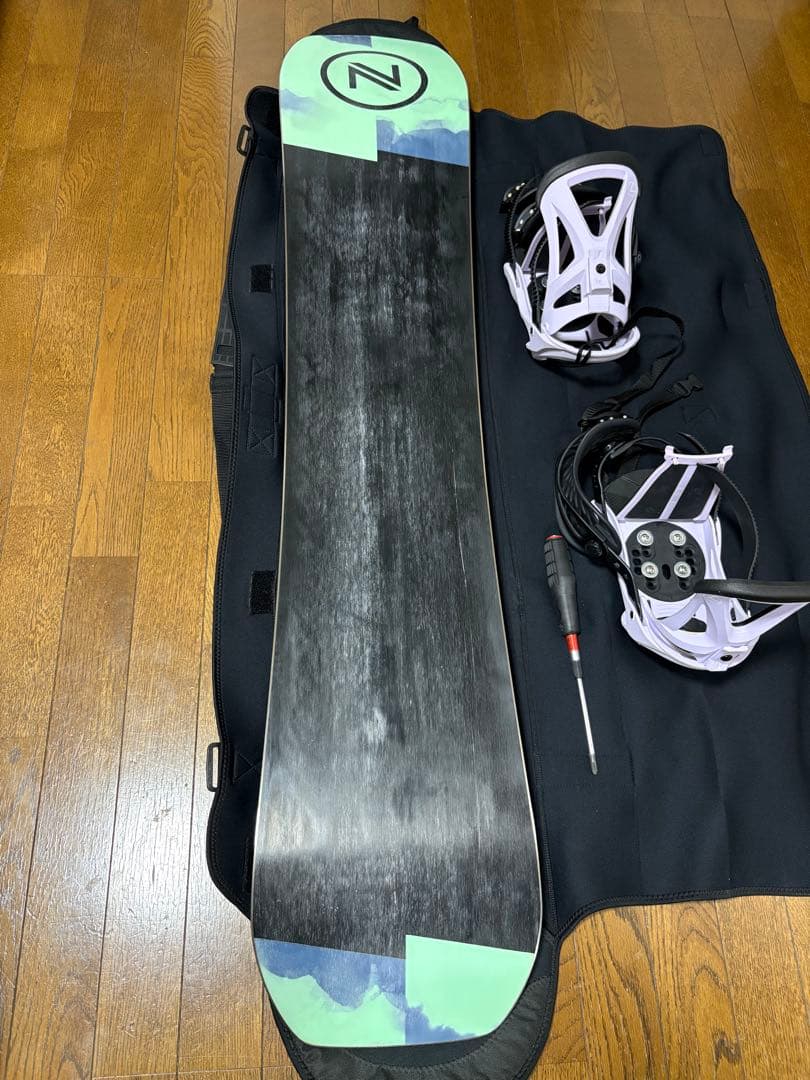 NIDECKER VENUS 139 スノーボード ビンディングセット