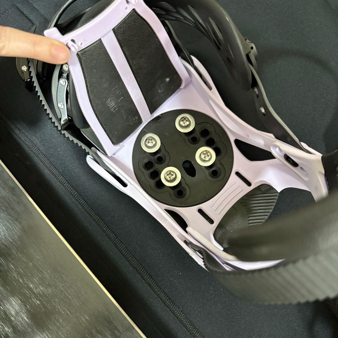 NIDECKER VENUS 139 スノーボード ビンディングセット