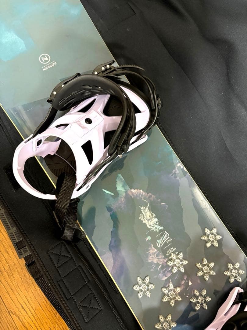 NIDECKER VENUS 139 スノーボード ビンディングセット