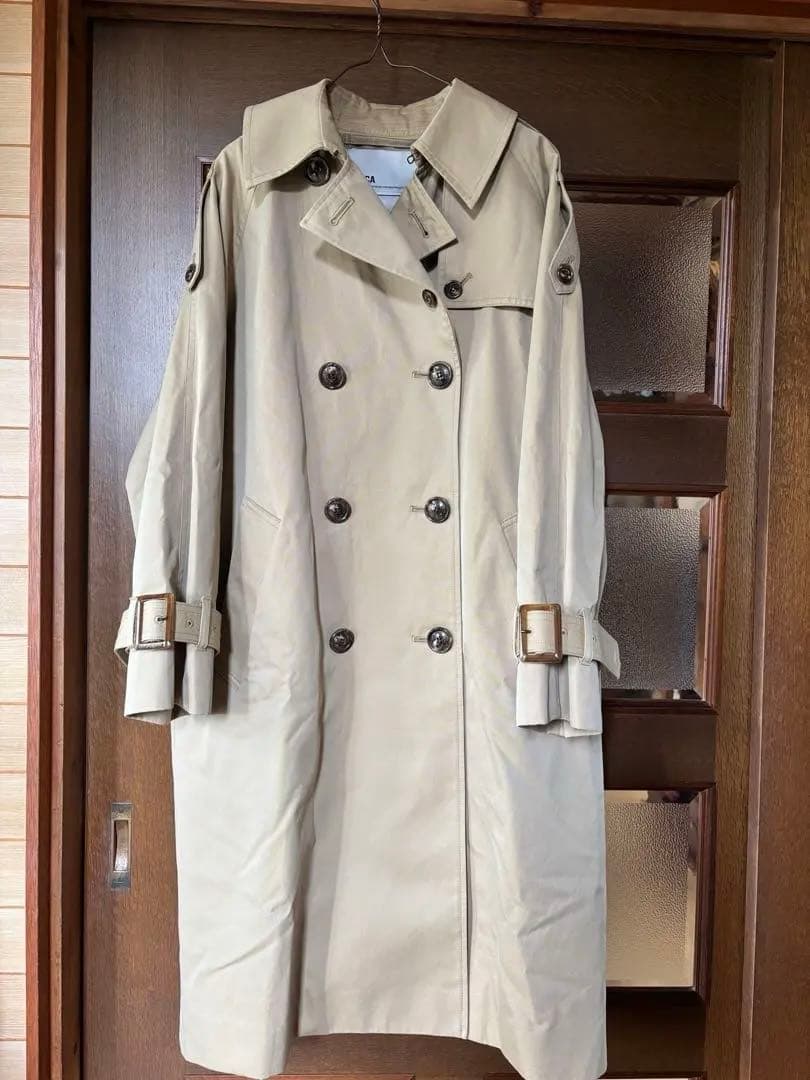 TICCA トレンチコート キルティング中綿ライナー付　定価91,300円希少