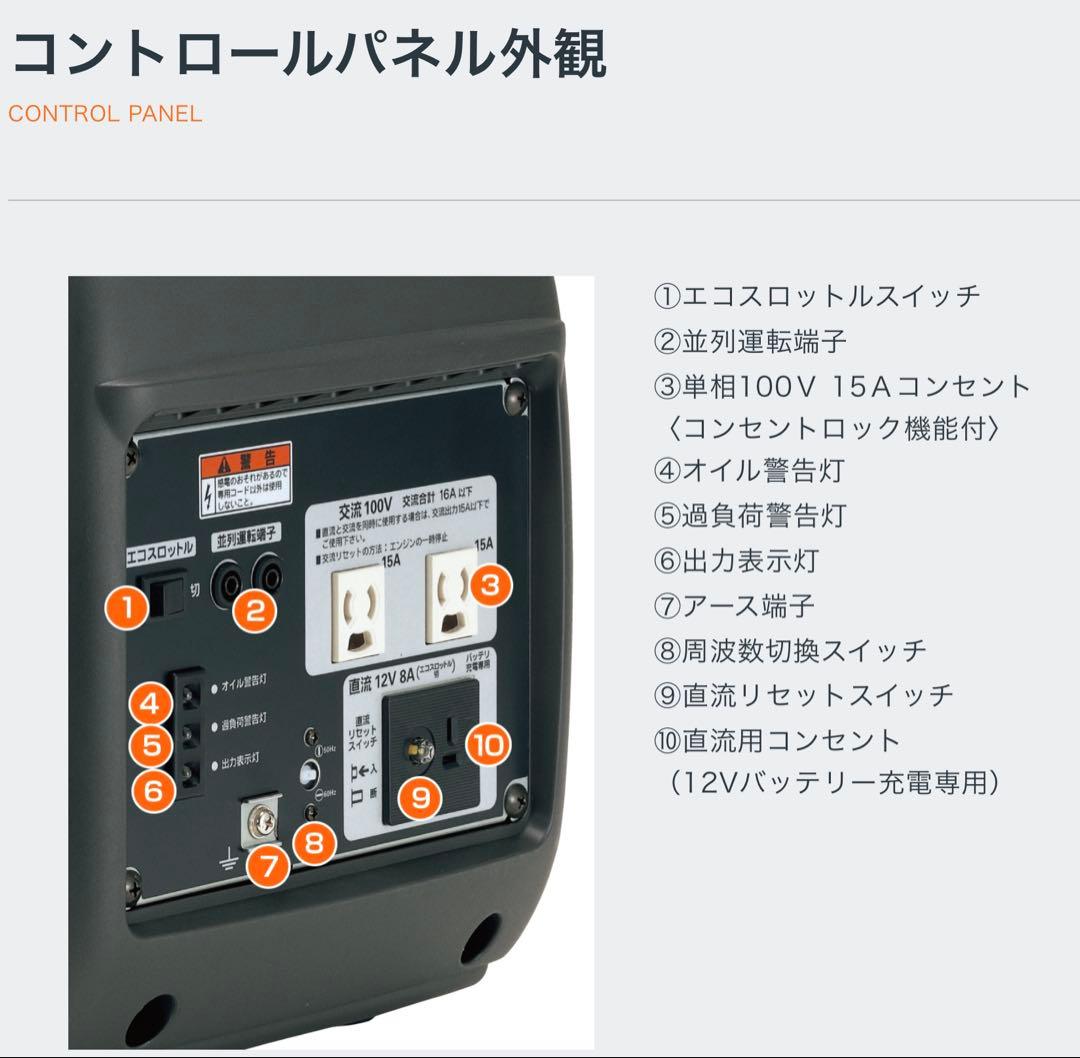 のんさま専用　新品未使用 Honda EU16i