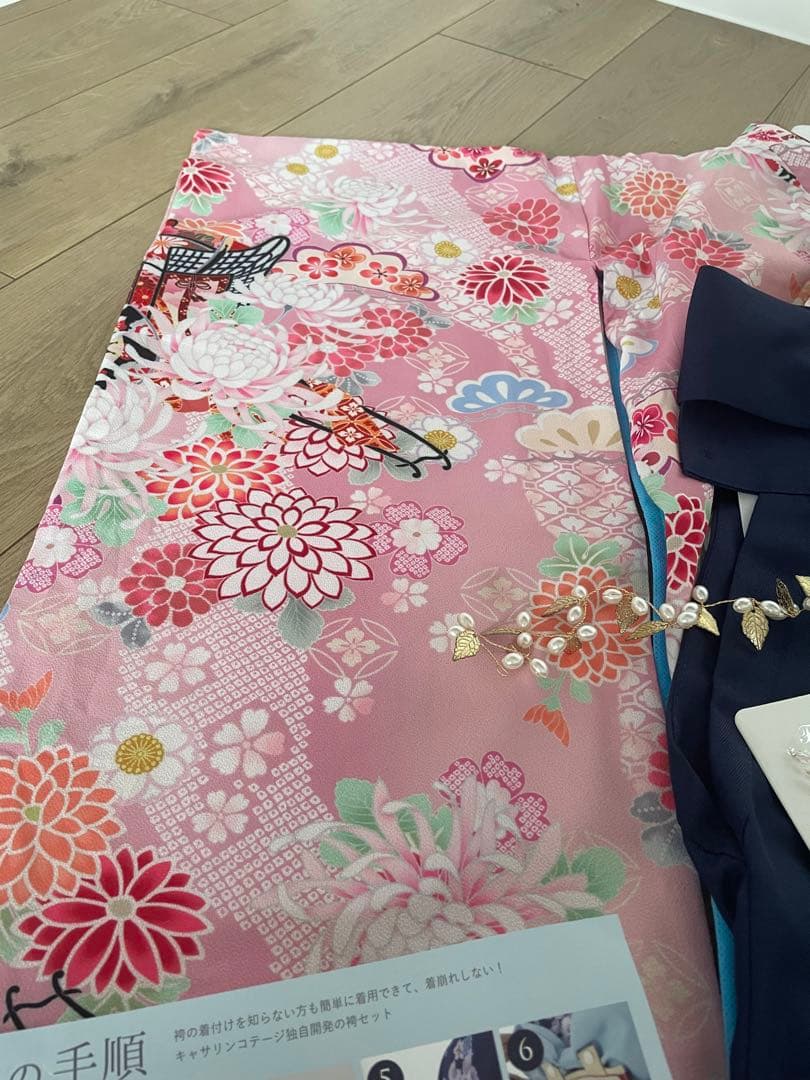 袴　キャサリンコテージ　110cm 髪飾りおまけ付き