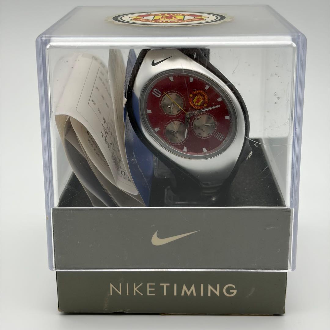 【希少】 Y2K NIKE マンチェスター ユナイテッド 腕時計 稼働品