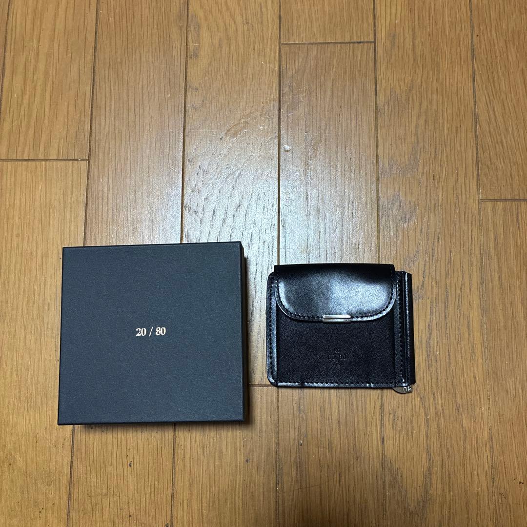 20/80 ブラック マネークリップ