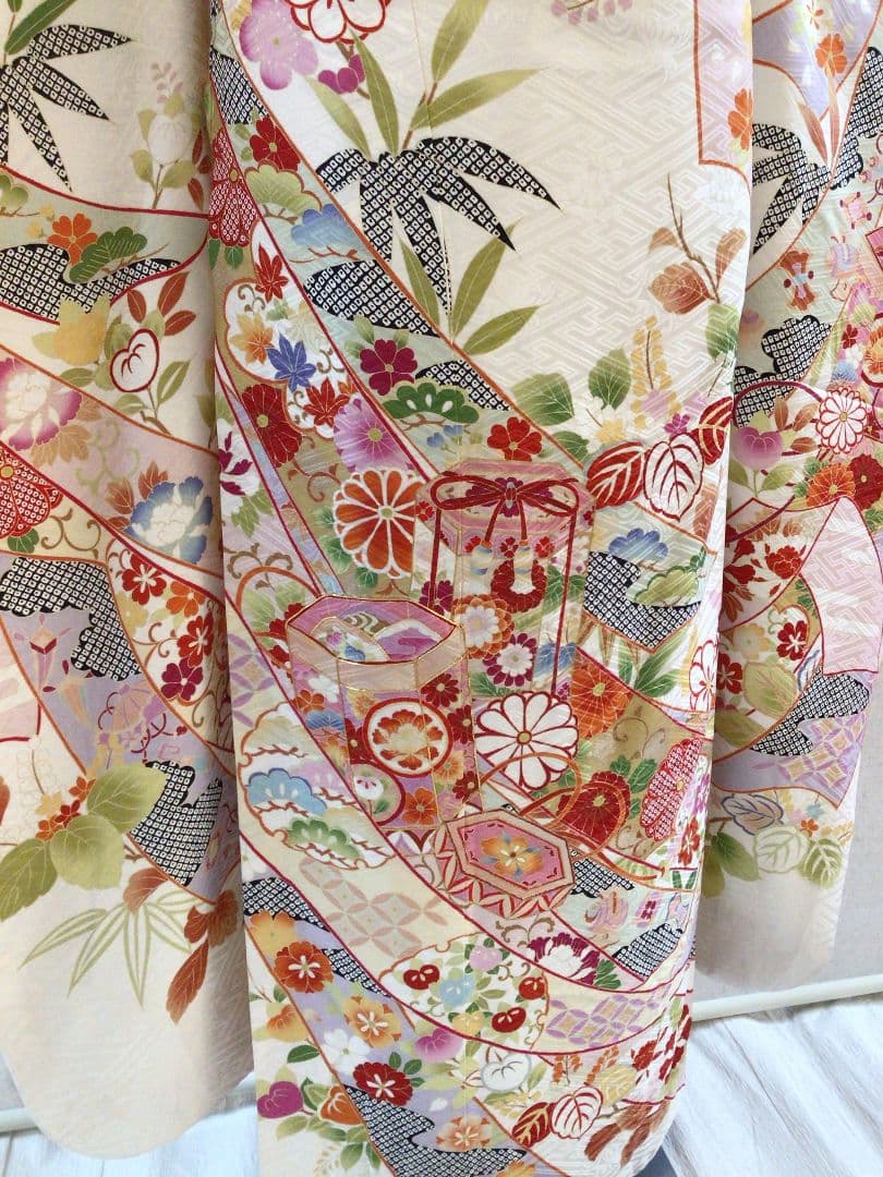 振袖フルセット　古典　白