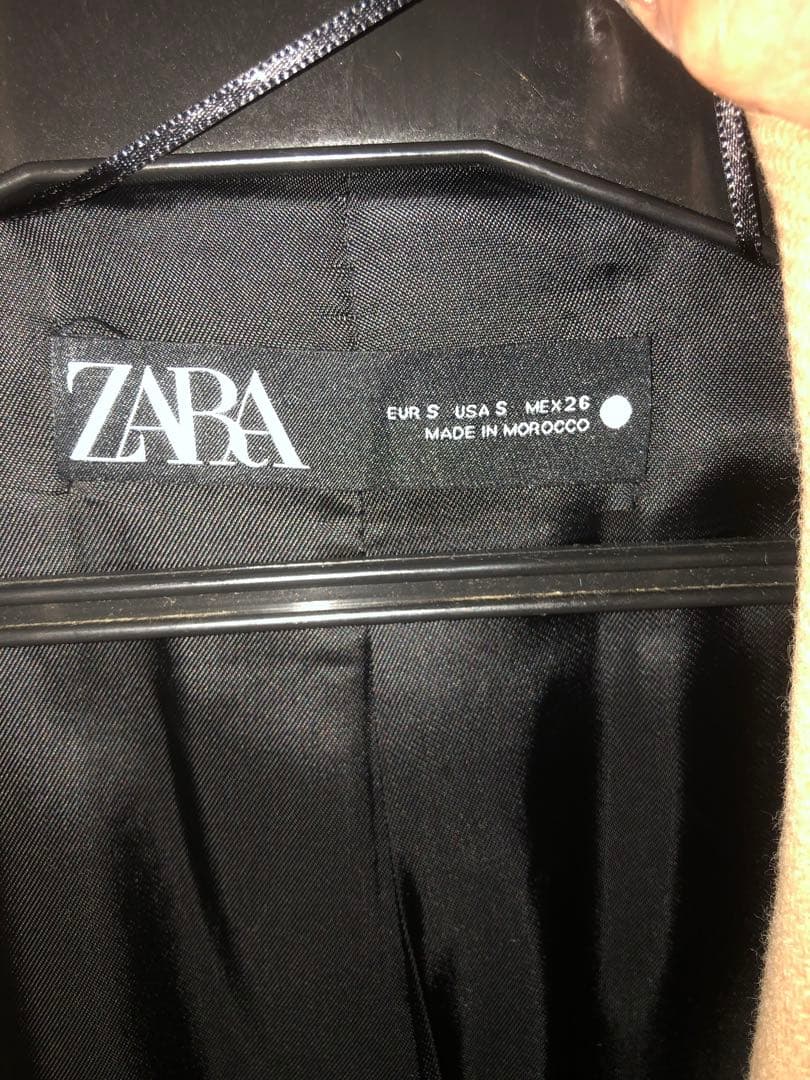 ZARA ロングチェスターコート☆S☆キャメル☆新品未使用