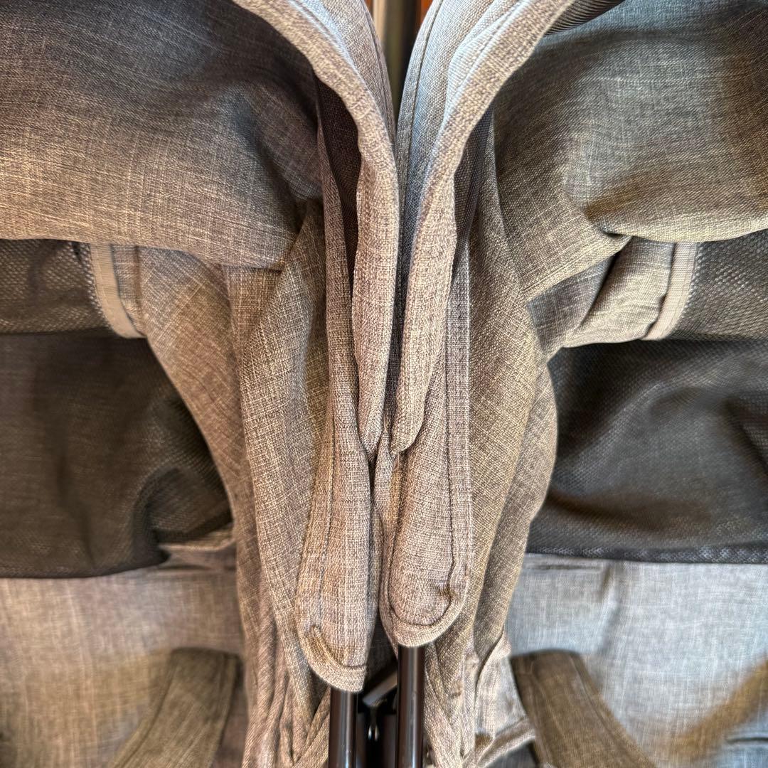 エアバギーココダブルEX フロムバース アースグレイ レインカバー未使用