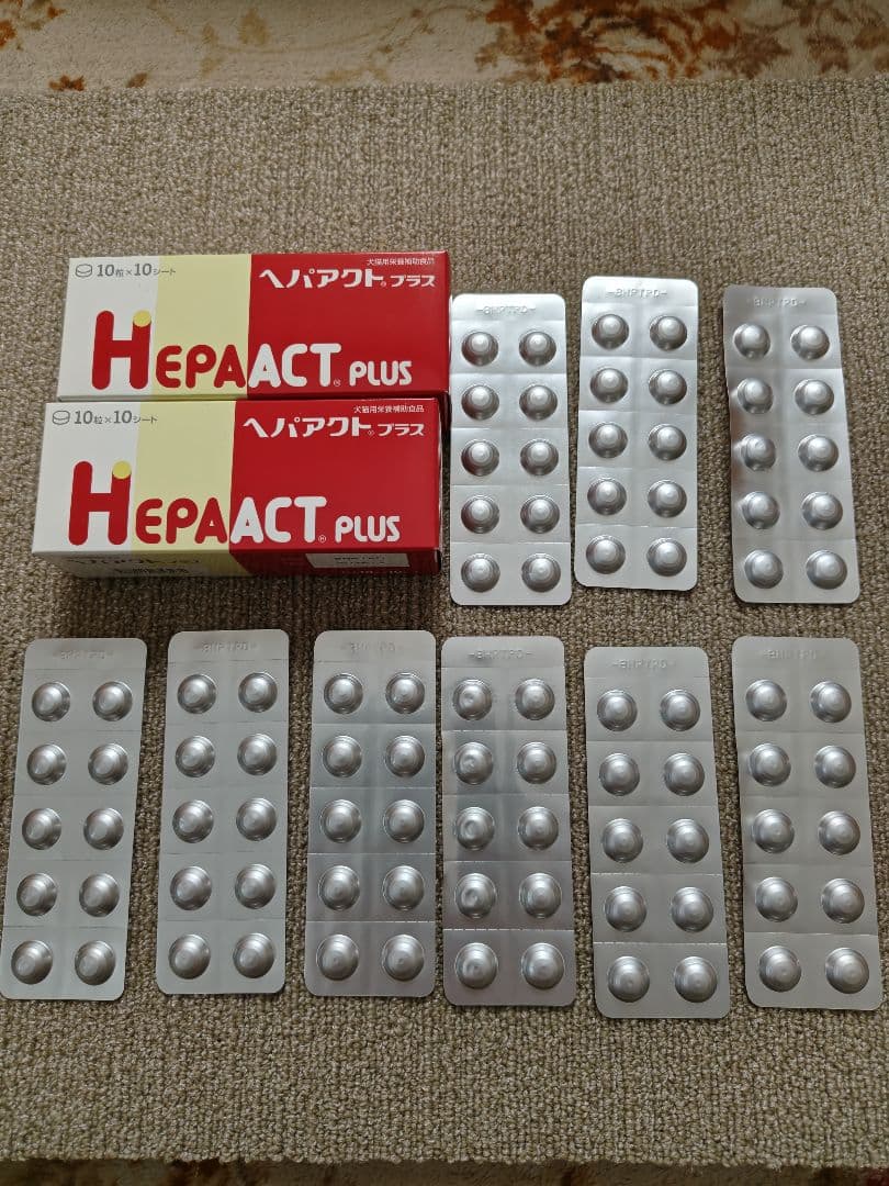 ヘパアクトプラス犬猫用 290粒（29シート）