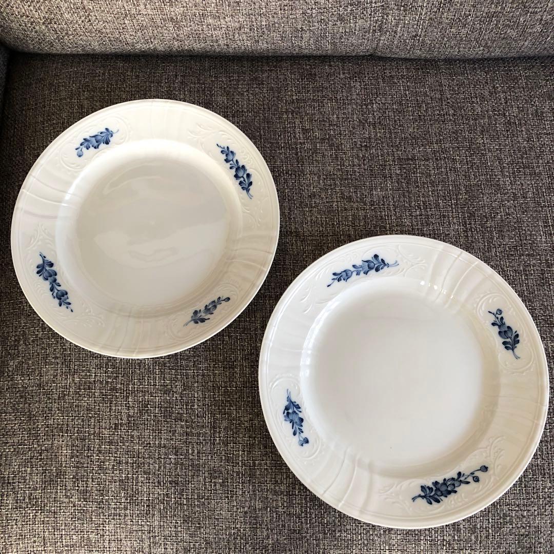 ロイヤルコペンハーゲン　ジュリアンマリープレート2枚