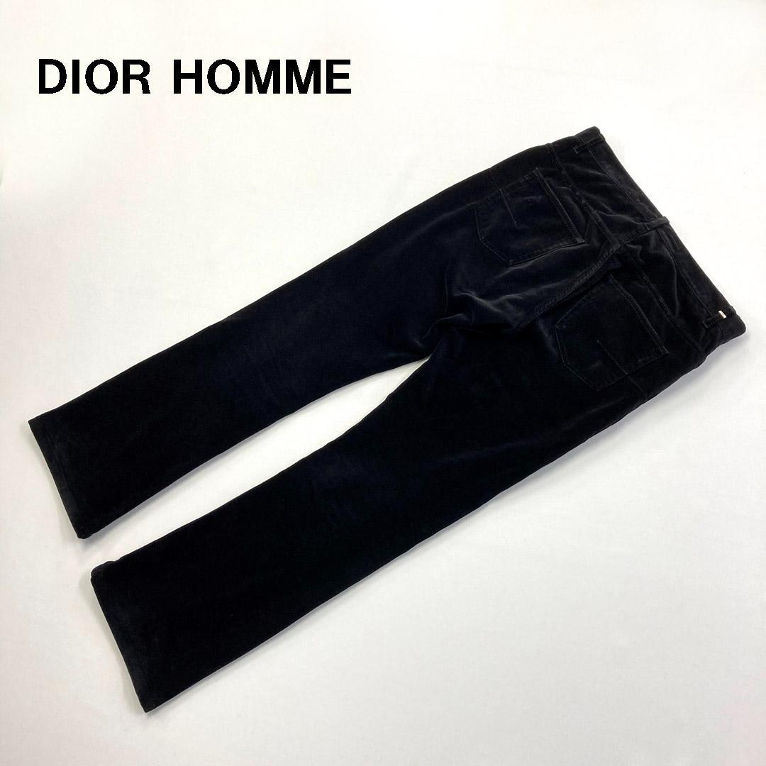 Dior homme ディオールオム ベロアフレアパンツ 05AW エディ期