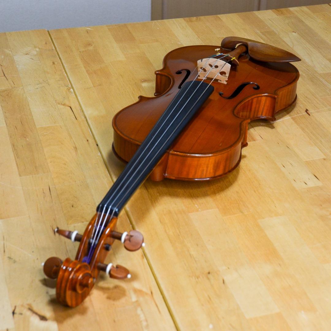 個人オーダーメイド Violin 虎杢目 フルサイズ【美品・良品】