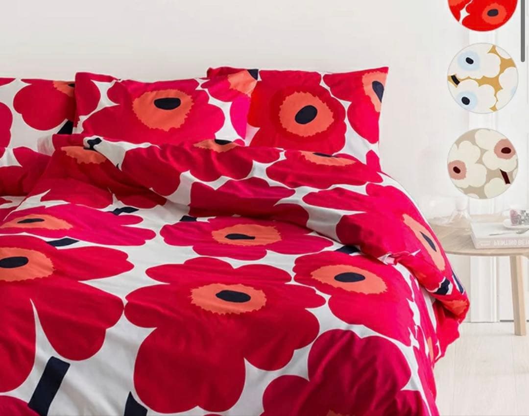 marimekko 掛け布団カバー　枕カバー　セット