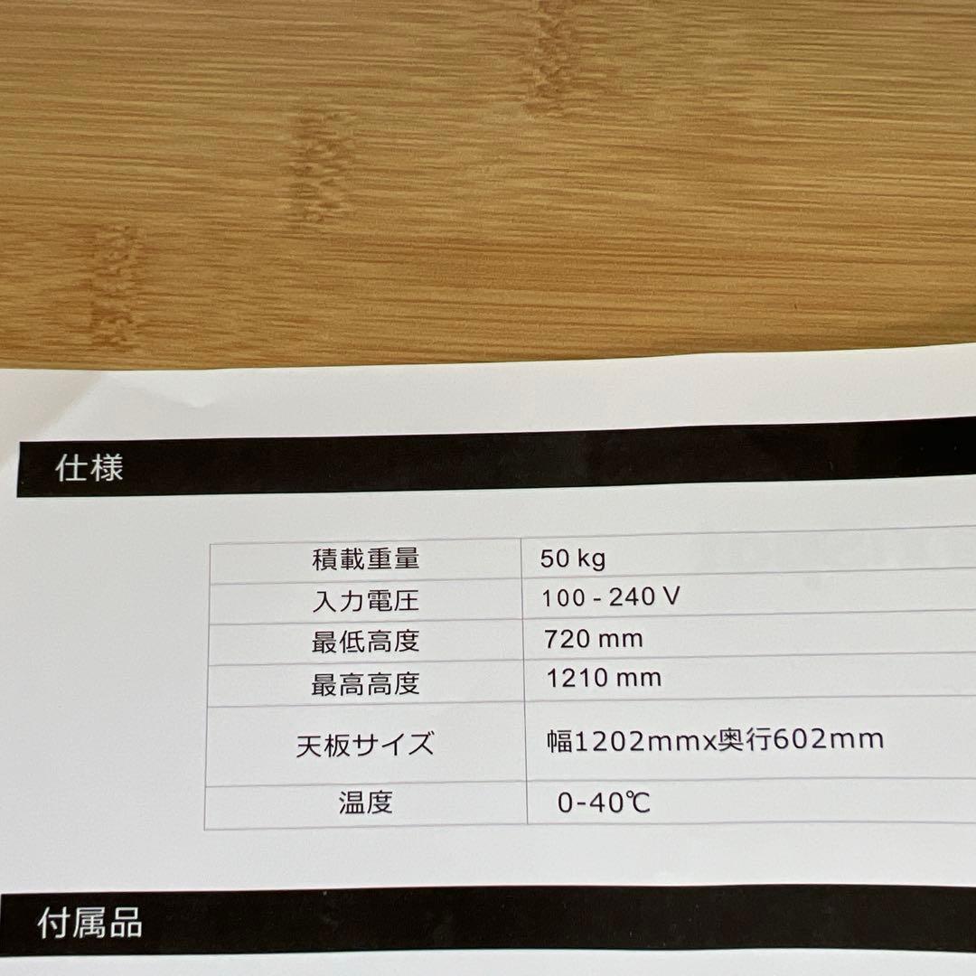 FLEXISPOT 昇降デスク EW8 幅120×奥行60cm 高さ調整可能