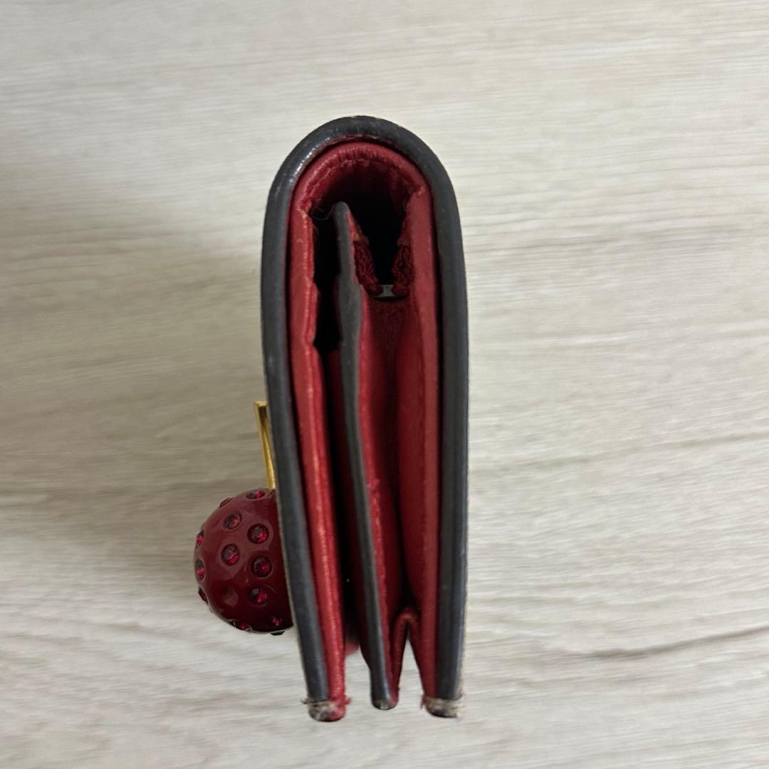 【即購入OK】Gucciグッチ チェリー GG柄 2つ折り財布