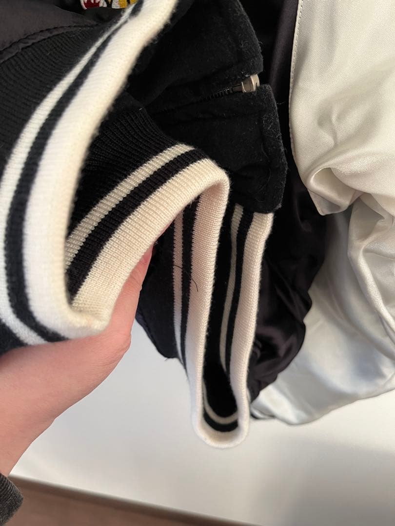 リバーシブル　スカジャン　90s ベロア