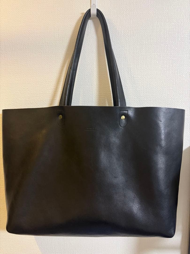 【美品】レザートートバッグ SLOW✕BEAMS /別注 tote 即購入OK⭕️