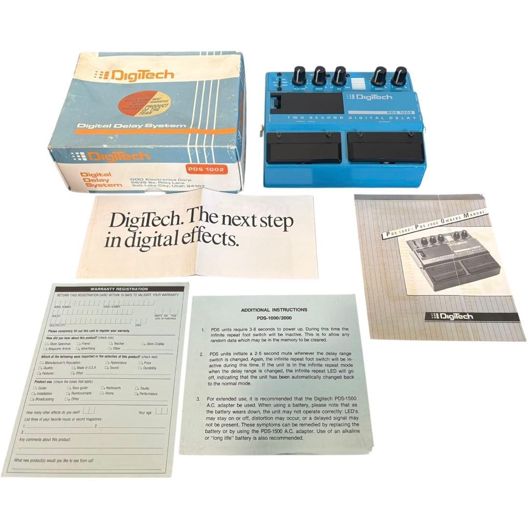 ★付属品完備★ DigiTech PDS1002 デジテック デジタルディレイ