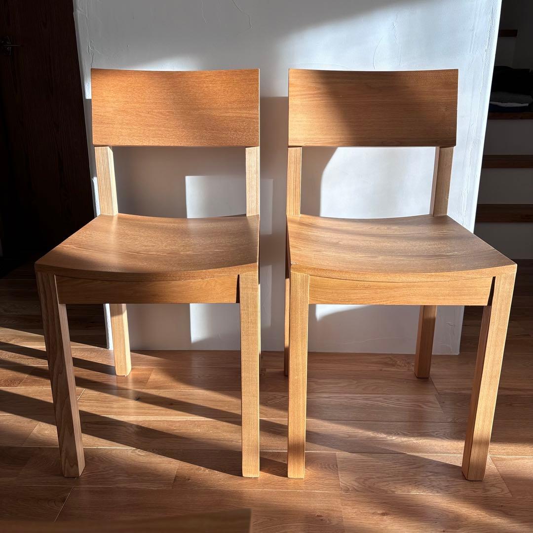 unico ウニコ ダイニング チェア 2脚 HUTTE ヒュッテ