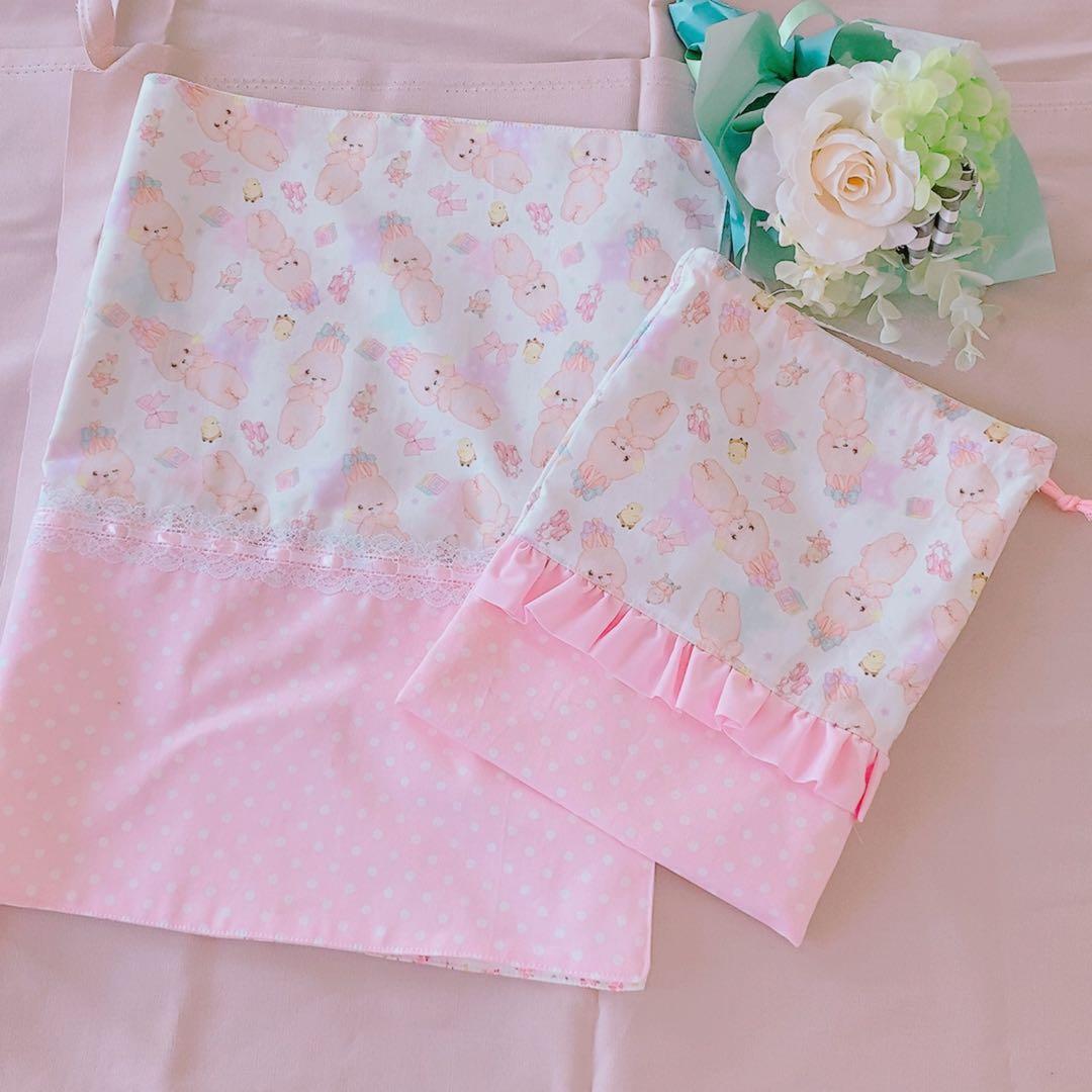 入園入学グッズ オーダーページ レッスンバッグ シューズ入れ ハンドメイド