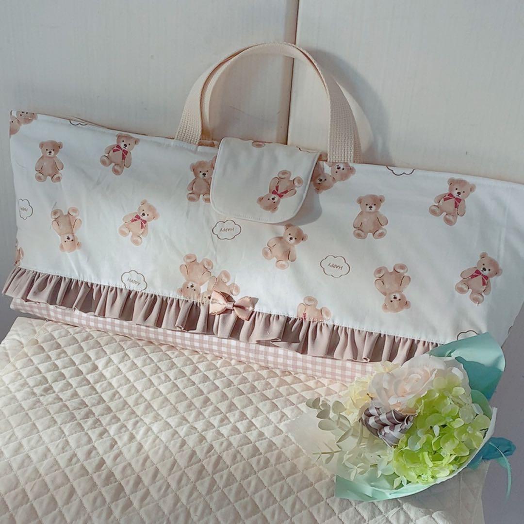 入園入学グッズ オーダーページ レッスンバッグ シューズ入れ ハンドメイド