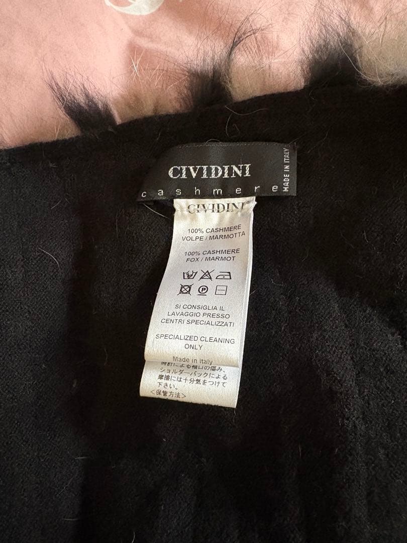 CIVIDINI カシミヤファーストール