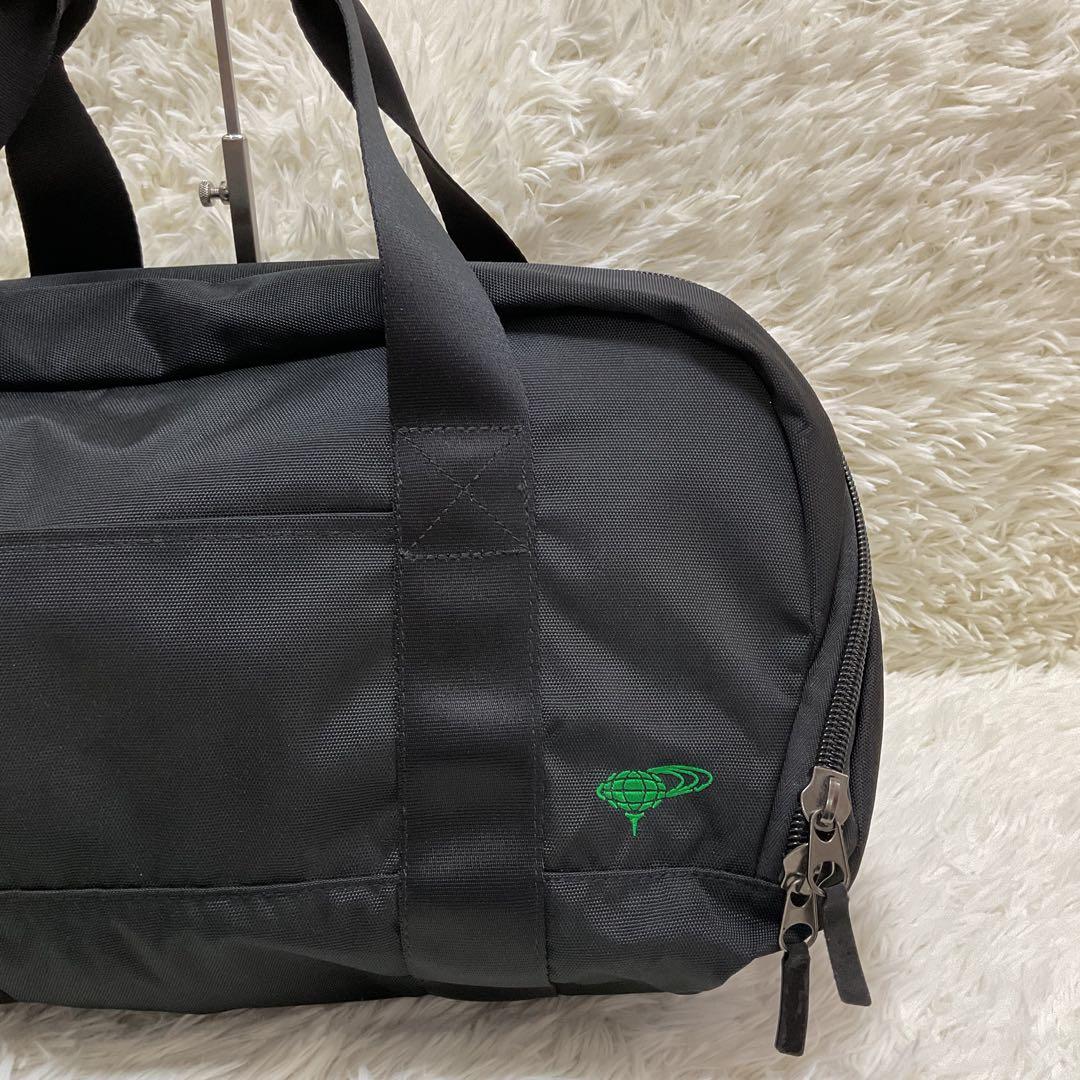 BEAMS GOLF ボストンバッグ シューズケース付 ブラック