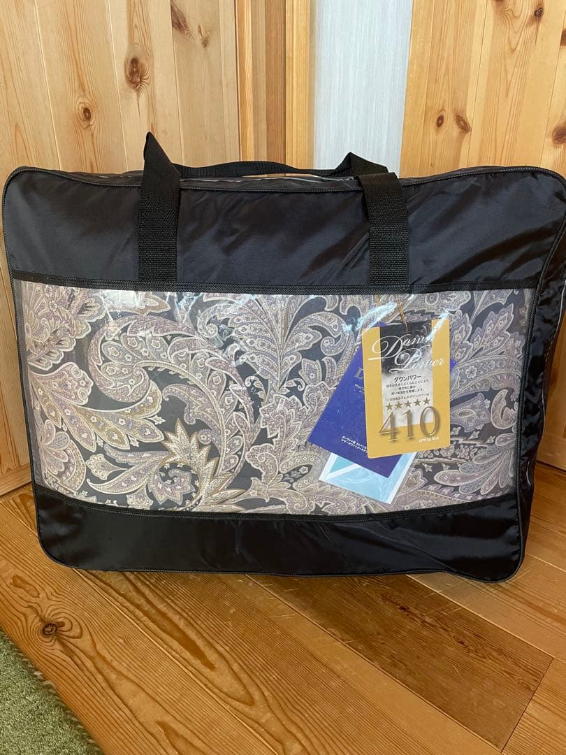 2枚セット　羽毛布団　ポーランド産マザーグース93% 1.3kg入り　極寒地使用