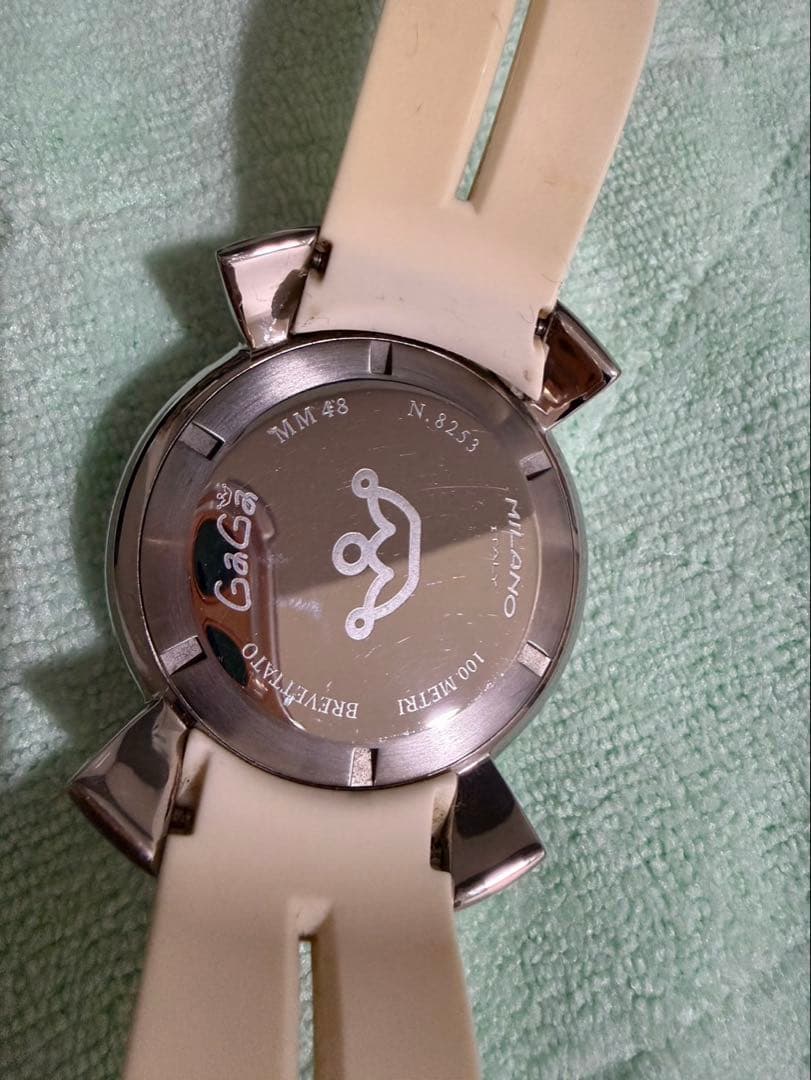 りき　様　ガガミラノ　マヌアーレ　48mm クロノグラフ