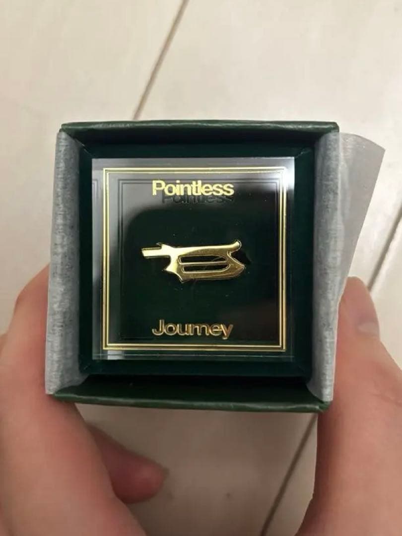 アクセサリー POINTLESS JOURNEY INITIAL RING GOLD #19