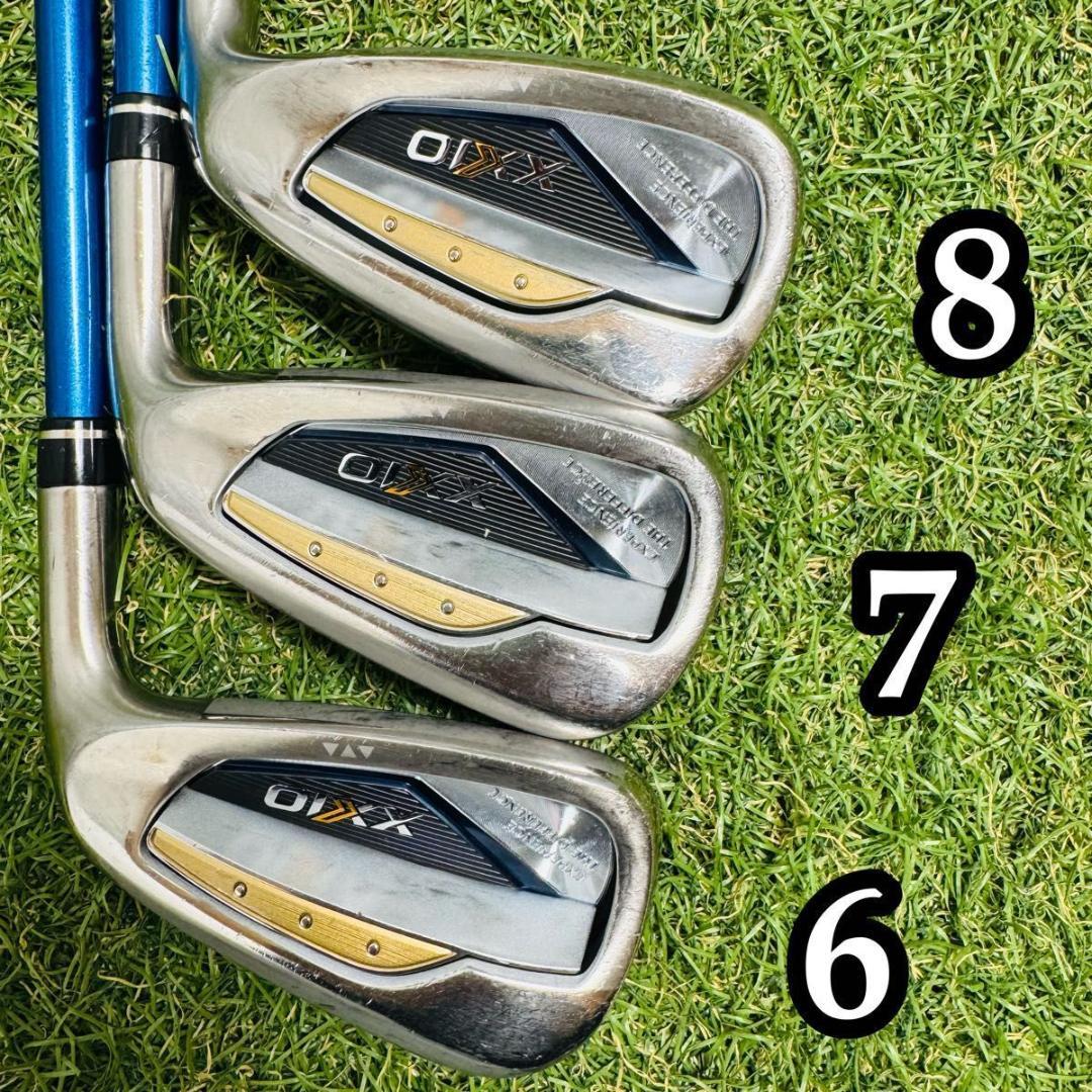 【良品】13代目ゼクシオ XXIO13 メンズアイアンセット 7本 カーボン S