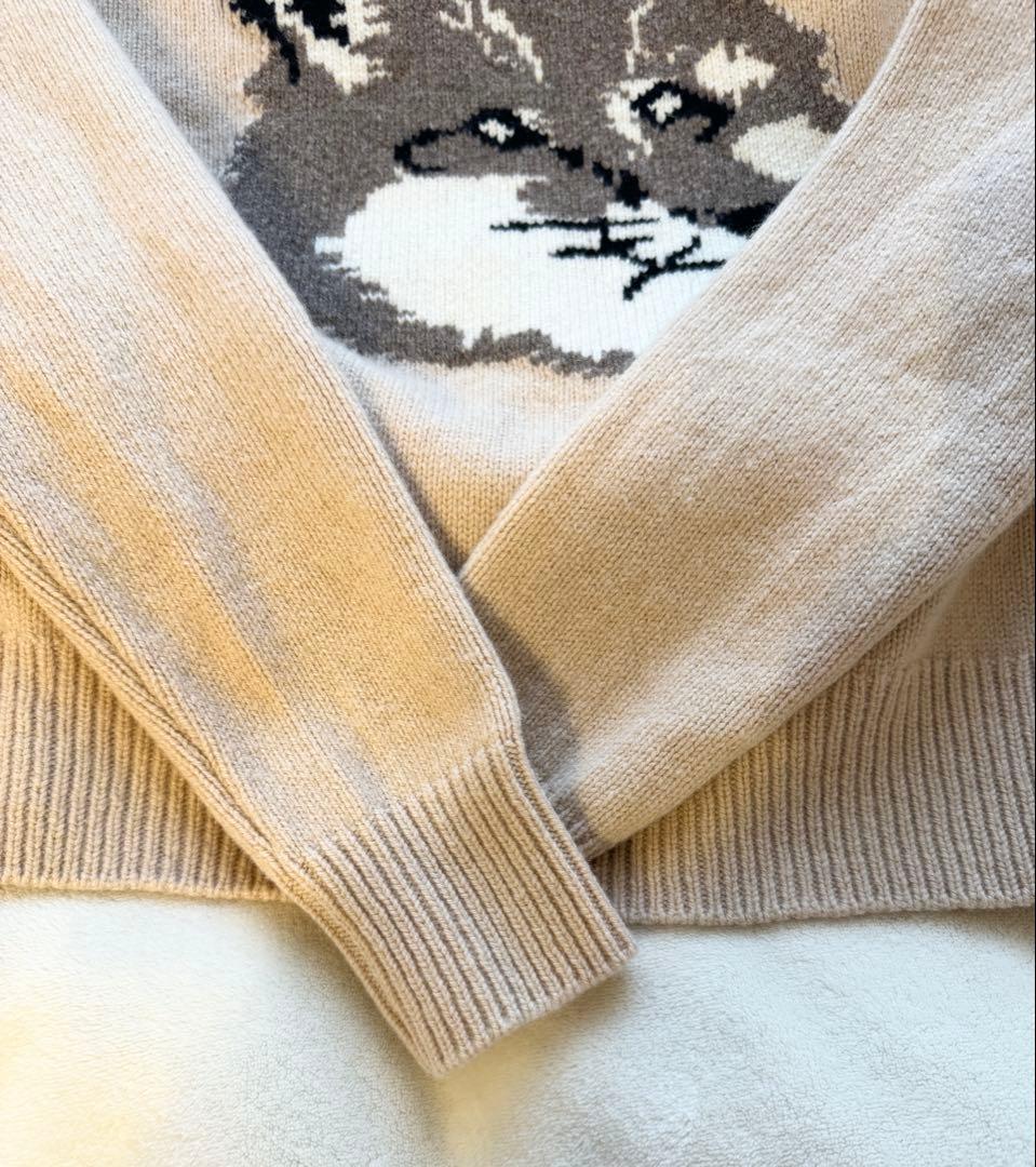 Maison Kitsune ビッグフォックスヘッドニット XS