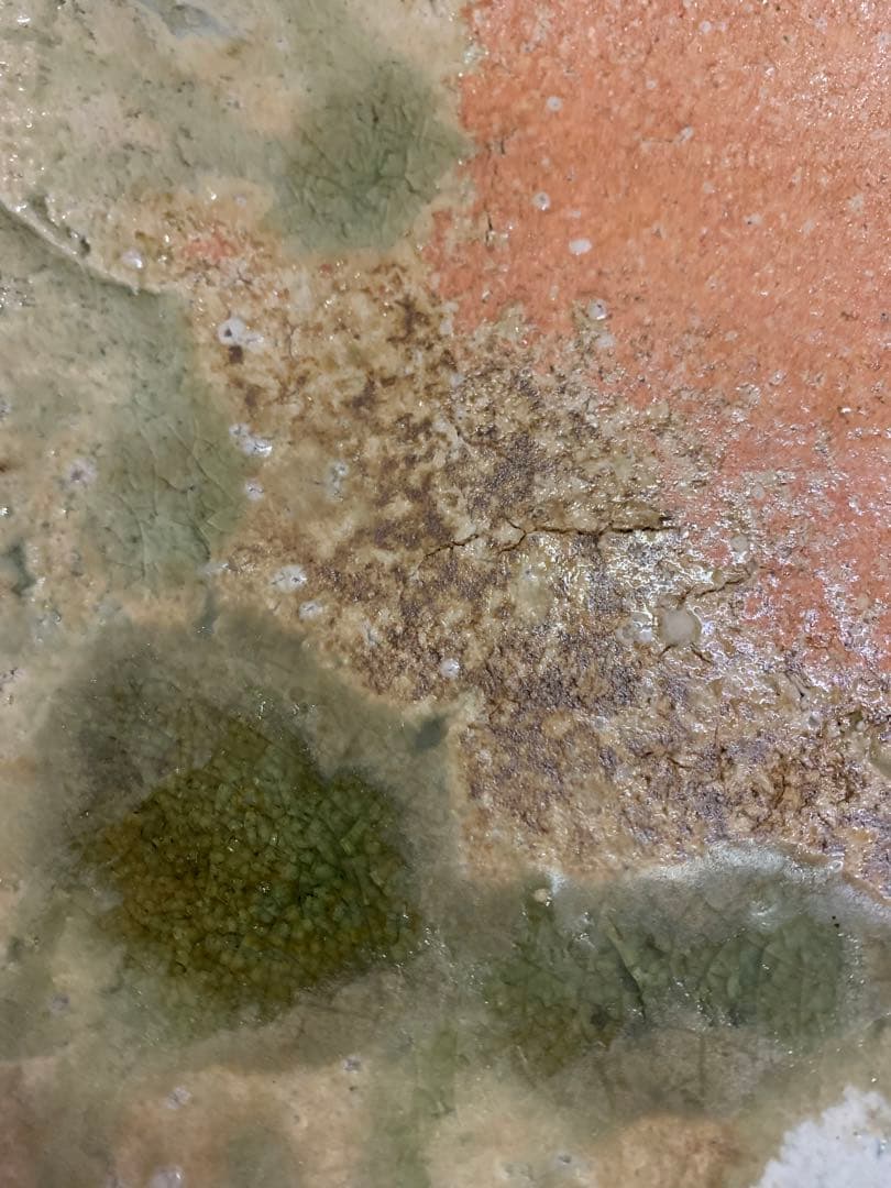 井村光男　信楽四方皿　大皿　工芸　陶芸