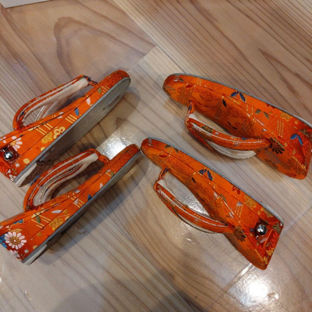 七五三　三越百貨店の上品な草履　鈴付き　２足セット