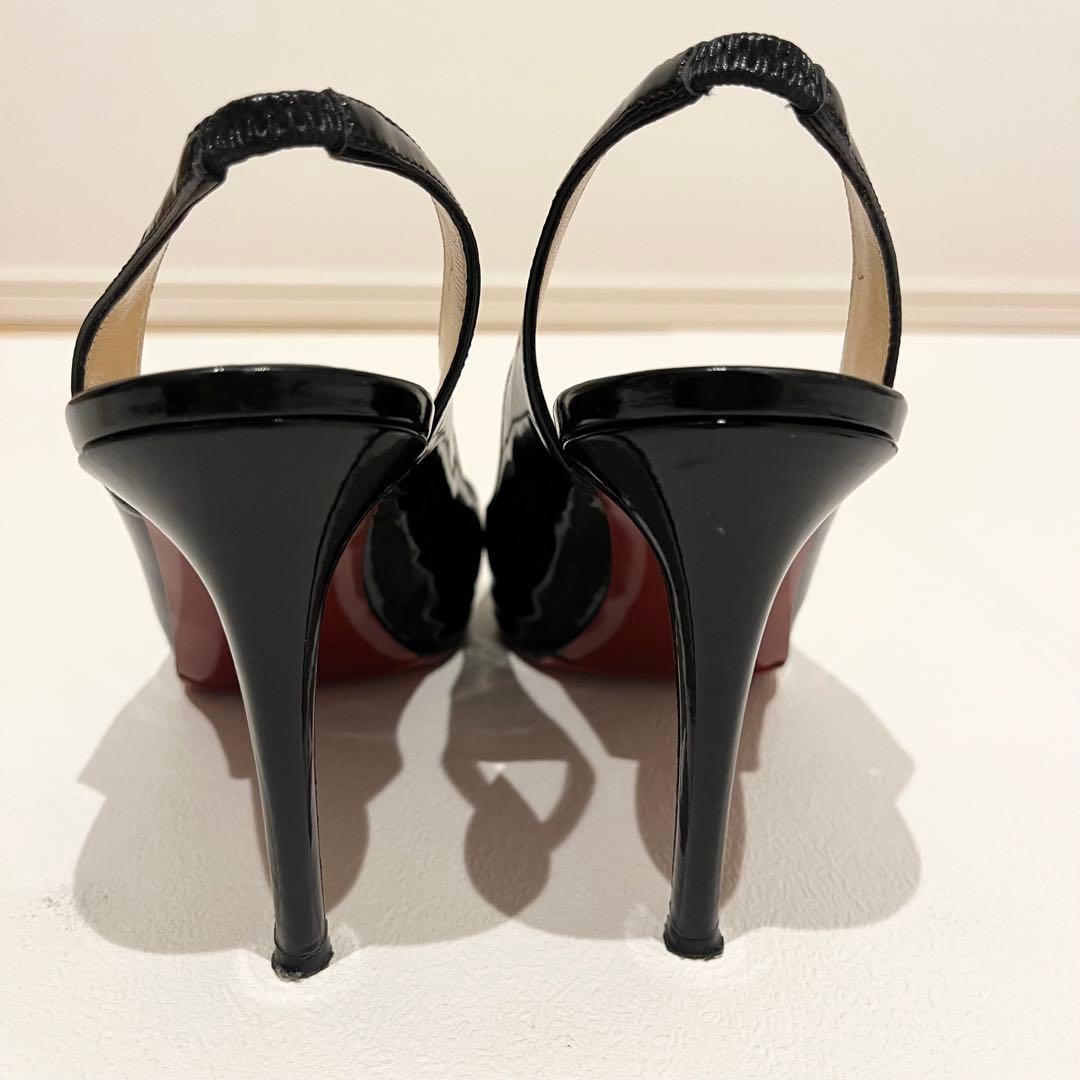 Christian Louboutin ルブタン パンプス オープン 38.5