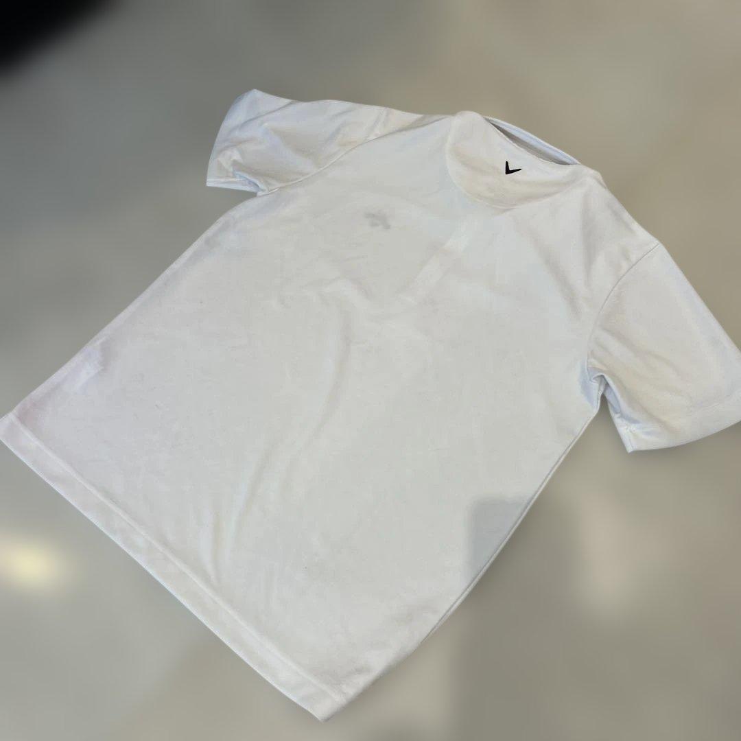 超美✨LL3枚セット　キャロウェイ半袖　花柄　白シャツ　シャドーモザイク　ポロ